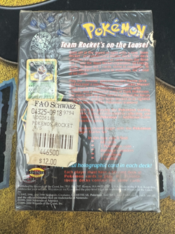 Pokemon SEALED Trouble Theme Deck - Team Rocket WOTC 2000 - BOX DAMAGE - Image 4