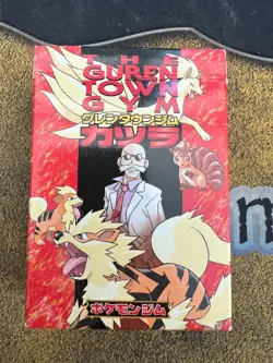 Pokemon OPENED JAPANESE Blaine Guren Town Gym Theme Deck!! GREAT!! - Image 2