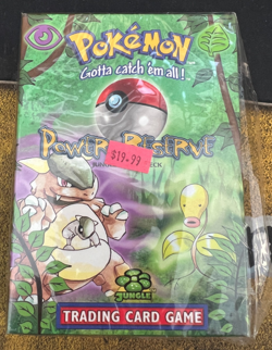 Pokemon Power Reserve Theme Deck - Jungle WOTC 1999 - Plastic Split - Image 1