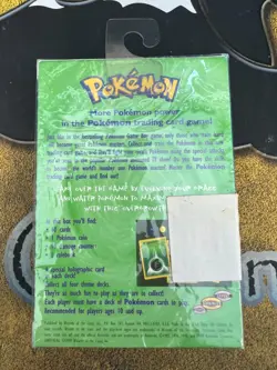 Pokemon SEALED Overgrowth Theme Deck - Base Set Grass/Water WOTC 1999 - Image 2