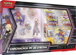 POKEMON Coffret collection Premium CARCHACROK Ex de CYNTHIA, FR Neuf Scelle - Image 1