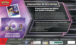 POKEMON Coffret collection Premium CARCHACROK Ex de CYNTHIA, FR Neuf Scelle - Image 2