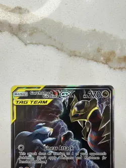 Pokemon TCG Tag Team Garchomp and Giratina GX SM193 Alternate Art Promo - NM - Image 2