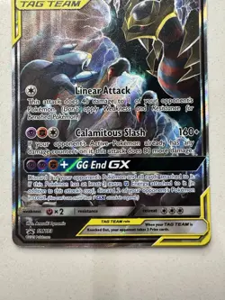 Pokemon TCG Tag Team Garchomp and Giratina GX SM193 Alternate Art Promo - NM - Image 3