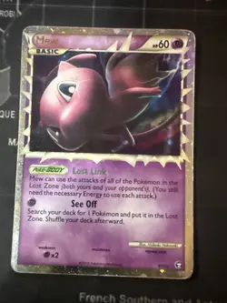 Mew Holo Rare #97 Pokemon Triumphant 2010 TCG - Image 1