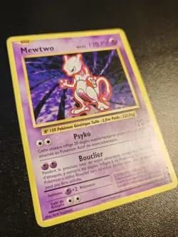 Carte Pokemon RARE Mewtwo non Holo 51/108 XY Evolution Francais - Image 2