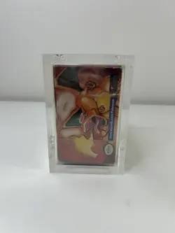 1999 Empty Pokemon Base Set Unlimited Booster Box Green Wings with Arcylic Case - Image 2