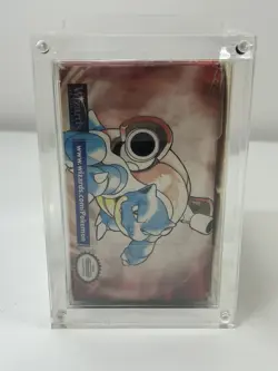 1999 Empty Pokemon Base Set Unlimited Booster Box Green Wings with Arcylic Case - Image 4