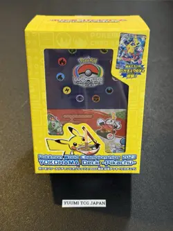Yokohama Deck Sealed Box Pokemon World Championships 2023 w/ Pikachu ex 001/030 - Image 1