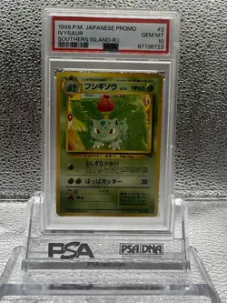 Pokemon PSA 10 Ivysaur Japanese Southern Islands Promo - Image 1