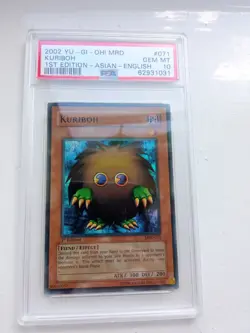 YUGIOH! PSA 10 2002 Kuriboh MRD-071 1st Edition AE - Image 1