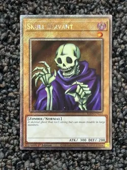 Skull Servant (Platinum Secret Rare) RA04-EN110 NM 1st Edition Yugioh - Image 1