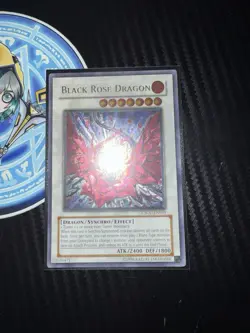 Black Rose Dragon Ultimate Rare CSOC-EN039 Unl. Ed. VLP - Image 1