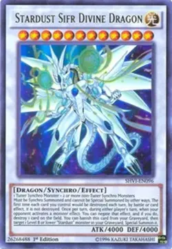 Stardust Sifr Divine Dragon - 1st Edition Shining Victories LP YuGiOh - Image 1
