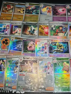 Pokemon TCG X24 Prismatic Evolutions Pokeball Card Bundle Holo Nm/m Pack Fresh - Image 2