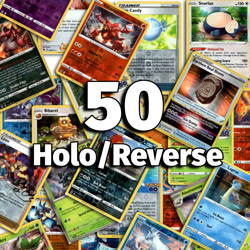 Pokemon Card Lot Of 50 - All Holos! - Image 1