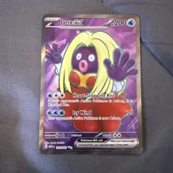 Jynx ex 191/165 Sv: Scarlet & Violet 151 Holo Pokemon Card Full Art Ships Asap - Image 1