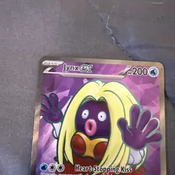 Jynx ex 191/165 Sv: Scarlet & Violet 151 Holo Pokemon Card Full Art Ships Asap - Image 3