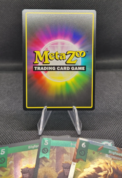 Bigfoot Unhidden Metazoo 2025 Base Set 221/214 Alt Art + 3 Extra Bigfoot Cards - Image 3