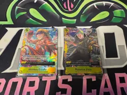 One Piece TCG Luffy And Zoro Sealed Promo Cards Volume 3 - Image 1