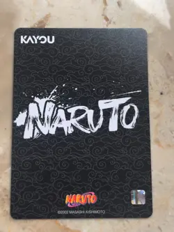 Sasuke Uchiha NARUTO NRSA01-SP-002L5 Naruto Kayou Card - ENGLISH - Heaven Scroll - Image 3