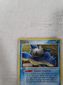 Pokemon TCG Lapras #8/92 Holo Rare EX Legend Maker Card - Image 5