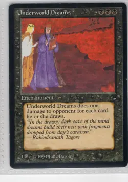 Underworld Dreams Legends - vintage magic the gathering - ACTUAL CARD - US SELL - Image 1