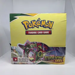 1x EMPTY - Pokemon TCG Sword & Shield Evolving Skies Booster Box - No cards - Image 1