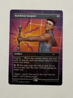 Isochron Scepter Secret Lair Countdown Kit, Encyclopedia of Magic NM MTG - Image 1