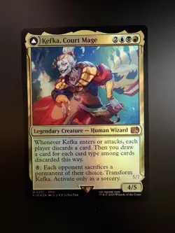 MTG Final Fantasy English Kefka, Court Mage 0231 Foil - Image 1