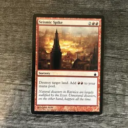 MTG 1x Seismic Spike x1 LP Ravnica: City of Guilds - Image 1