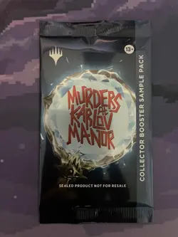 MTG 1x Murders At Karlov Manor Collector Booster Sample Pack Sealed - Image 1