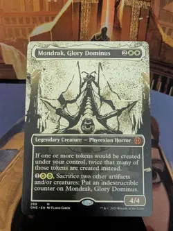 MTG Phyrexia: All Will Be One Mondrak, Glory Dominus (Showcase) Regular NM - Image 1