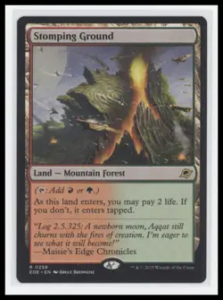 ?? MTG Stomping Ground - Edge of Eternities Regular Rare Dual Land ?? - Image 1