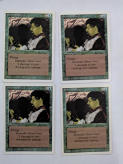 4 Serendib Efreet Revised MTG NM Free shipping with tracking - Image 1