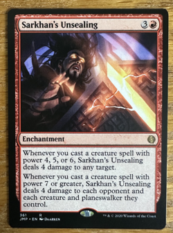 MTG Jumpstart, Sarkhan's Unsealing - Image 1