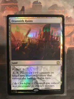MTG Drannith Ruins FOIL March of the Machines: Aftermath MAT 0055 Rare NM - Image 1