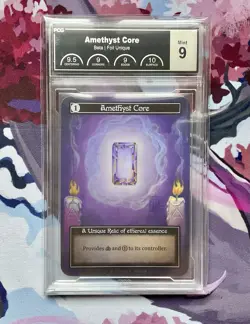 Amethyst Core (Foil) - PCG 9 - Unique - Beta - Sorcery: Contested Realm - Image 1