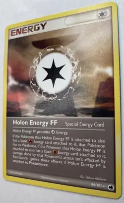 Holon Energy FF 84/101 Non-holo Rare LP 2006 EX Dragon Frontiers Vintage Pokemon - Image 2