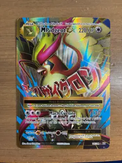 Pokemon M PIDGEOT EX 105/108 Full Art Ultra Rare 2016 XY Evolutions ?? - Image 1
