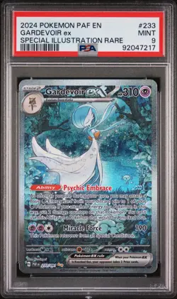 2024 POKEMON PAF EN-PALDEAN FATES SPECIAL ILLUSTRATION RARE GARDEVOIR EX PSA 9 - Image 1
