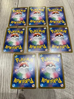 8x LOT REVERSE HOLO 8/8 - Japanese Pokemon GO Complete Energy Set - NM - Image 2