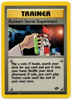 Pokemon - Gym Challenge Rocket's Secret Experiment 120/132 NM - Image 1