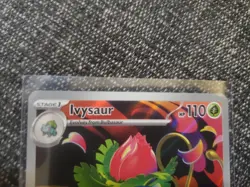 2025 Pokemon Mega Evolution Ivysaur Illus Rare 134/132 Free Shipping OFF CENTER - Image 2