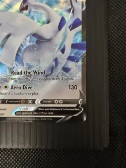 Pokemon TCG Lugia V SWSH301 Black Star Promo Holo Ultra Rare NM - Image 5