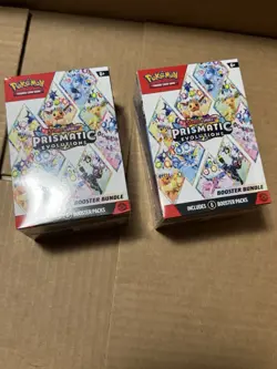 Pokemon Prismatic Evolutions Booster Bundle Sealed - Lot of 2 Bundles - Image 1
