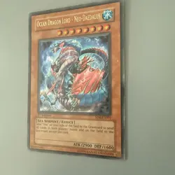 Yugioh! MP Ocean Dragon Lord - Neo-Daedalus - SD4-EN001 - Ultra Rare - 1st Editi - Image 2