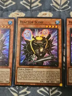 Reactor Slime x3 - Super Rare - EGS1-EN020 Yugioh - Image 3