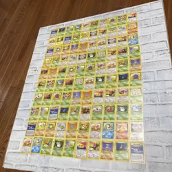 Pokemon 1999 Jungle Lot of 100 Cards Vintage Vtg Card - LP-LP+ Nintendo Pokemon - Image 1
