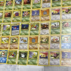 Pokemon 1999 Jungle Lot of 100 Cards Vintage Vtg Card - LP-LP+ Nintendo Pokemon - Image 3